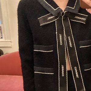 RARE SPRING 1994 runway suit with brooch